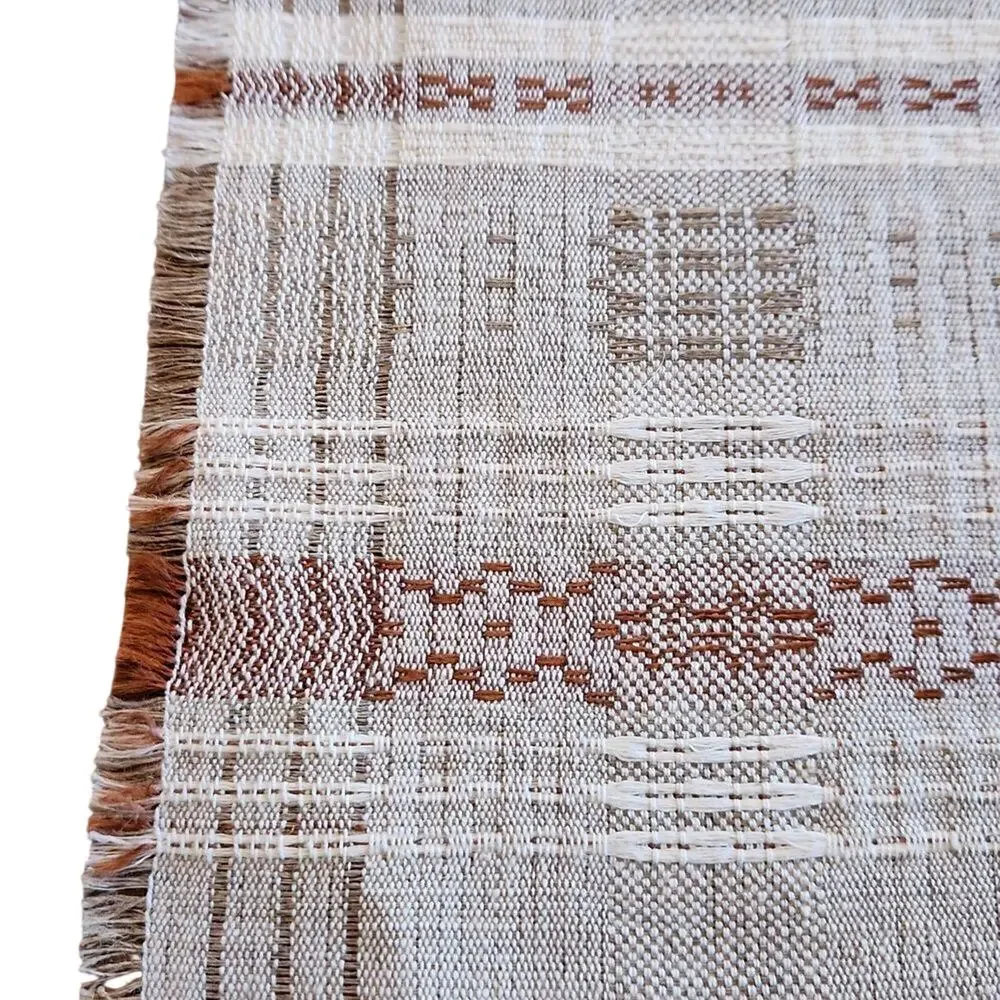 Lithuanian linen woven table runner, new without tag